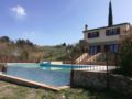 Independante villa with pool near San Gimignano - Gambassi Terme ガンバッシテルメ - Italy イタリアのホテル