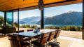 Breathtaking views from his architectural home. - Wanaka - New Zealand Hotels