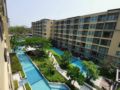 เรน ชะอำ หัวหิน Rain Chaam Huahin by Jan:Pool view - Hua Hin / Cha-am ホアヒン/チャアム - Thailand タイのホテル
